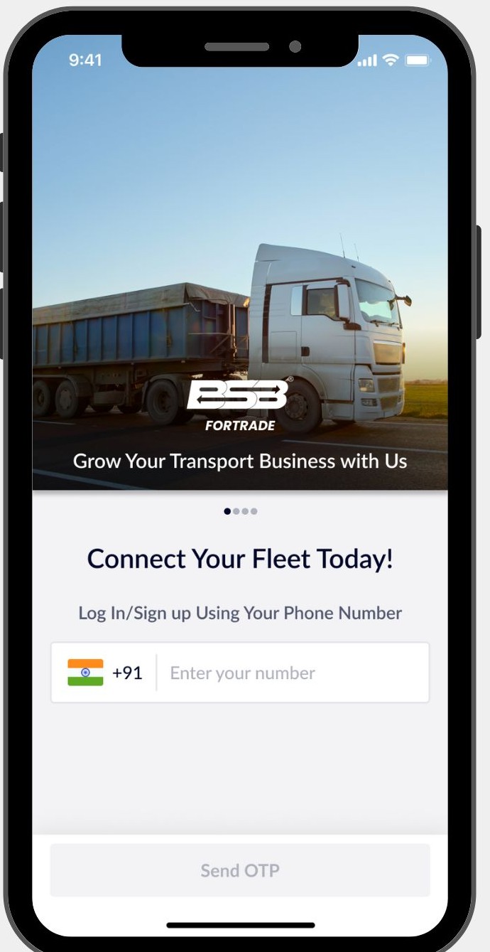 Logistics App Screenshot 2